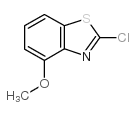2-氯-4-甲氧基苯并噻唑 结构式
