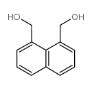 1,8-萘二甲醇 结构式