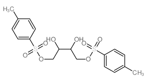 (+)-1,4-二邻甲苯磺酰-D-苏力糖醇 结构式