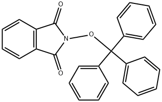 N-三苯甲氧基邻苯二甲酰亚胺 结构式