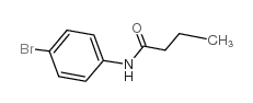 N-(4-溴苯基)丁酰胺 结构式
