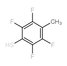 4-甲基-2,3,5,6-四氟苯硫酚 结构式