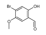 2-羟基-4-溴-5-甲氧基苯甲醛 结构式