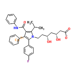 阿托伐他汀钙 结构式