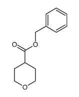 四氢-2H-吡喃-4-羧酸苄酯 结构式