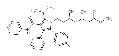 阿托伐他汀甲酯 结构式