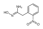(Z)-N'-羟基-2-(2-硝基苯基)乙脒 结构式