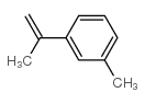 1-异丙烯基-3-甲基苯 结构式
