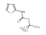 5-(Boc-氨基)噻唑 结构式