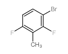 3-溴-2,6-二氟甲苯 结构式