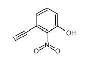 3-羟基-2-硝基苯甲腈 结构式