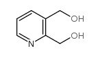 吡啶-2,3-二甲醇 结构式