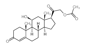 21-乙酸肾上腺酮 结构式