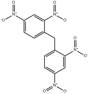 2,2',4,4'-四硝基二苯基甲烷 结构式
