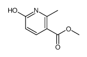 6-羟基-2-甲基烟酸甲酯 结构式