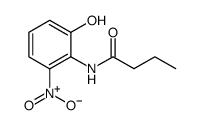 N-(2-羟基-6-硝基苯基)丁酰胺 结构式