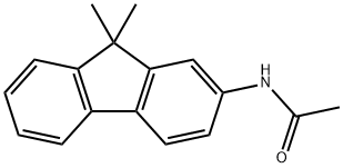 N-(9,9-二甲基-9H-芴-2-基)乙酰胺 结构式