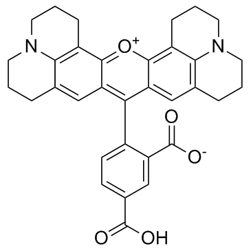 5-羧基-X-罗丹明 结构式