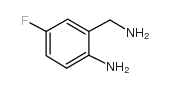 2-氨基甲基-4-氟苯胺 结构式