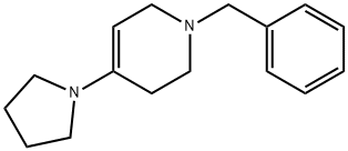 1-苄基-4-(吡咯烷-1-基)-1,2,3,6-四氢吡啶 结构式