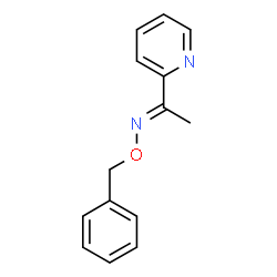 (E)-1-(吡啶-2-基)乙酮 O-苄基肟 结构式