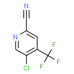 5-氯-4-(三氟甲基)-2-氰基吡啶 结构式
