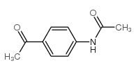 4-乙酰胺苯乙酮 结构式