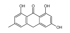 大黄素蒽酮 结构式