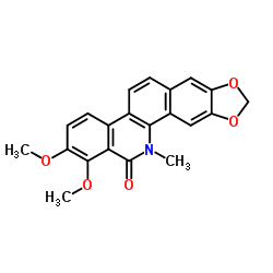 氧基白屈菜季铵碱 结构式
