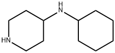 N-环己基哌啶-4-胺 结构式