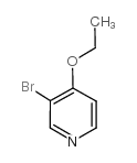 3-溴-4-乙氧基吡啶 结构式