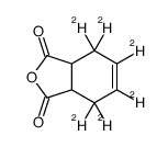 1,2,3,6-四氢邻苯二甲酸酐-3,3,4,5,6,6-D6 结构式