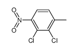 2,3-二氯-4-硝基甲苯 结构式