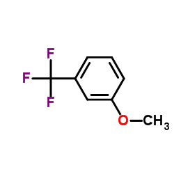 3-(三氟甲基)苯甲醚 结构式