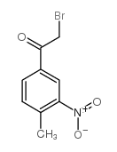 2-溴-3-硝基-4-甲基苯乙酮 结构式