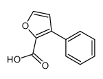 3-苯基呋喃-2-羧酸 结构式