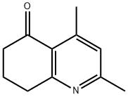 2,4-二甲基-7,8-二氢喹啉-5(6H)-酮 结构式