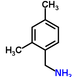 2,4-二甲基苄胺 结构式