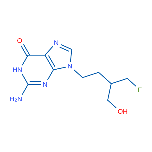 6H-嘌呤-6-酮 结构式