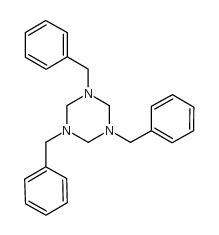 1,3,5-三苄基六氢-1,3,5-三嗪 结构式