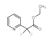 2,2-二氟-2-(2-吡啶)乙酸乙酯 结构式