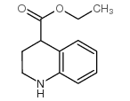 1,2,3,4-四氢喹啉-4-羧酸乙酯 结构式