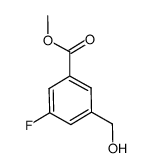 3-氟-5-(羟甲基)苯甲酸甲酯 结构式