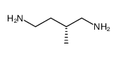 (R)-2-甲基丁烷-1,4-二胺 结构式