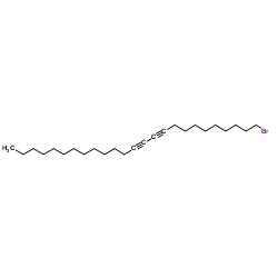 1-溴-10,12-二十五烷二炔 结构式