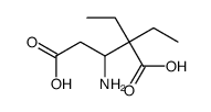 3-氨基戊二酸二乙酯 结构式