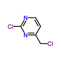 2-氯-4-(氯甲基)嘧啶 结构式
