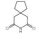 3,3-四亚甲基戊二酰亚胺 结构式
