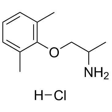 盐酸美西律 结构式
