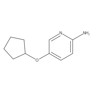 5-(环戊氧基)-2-吡啶胺 结构式
